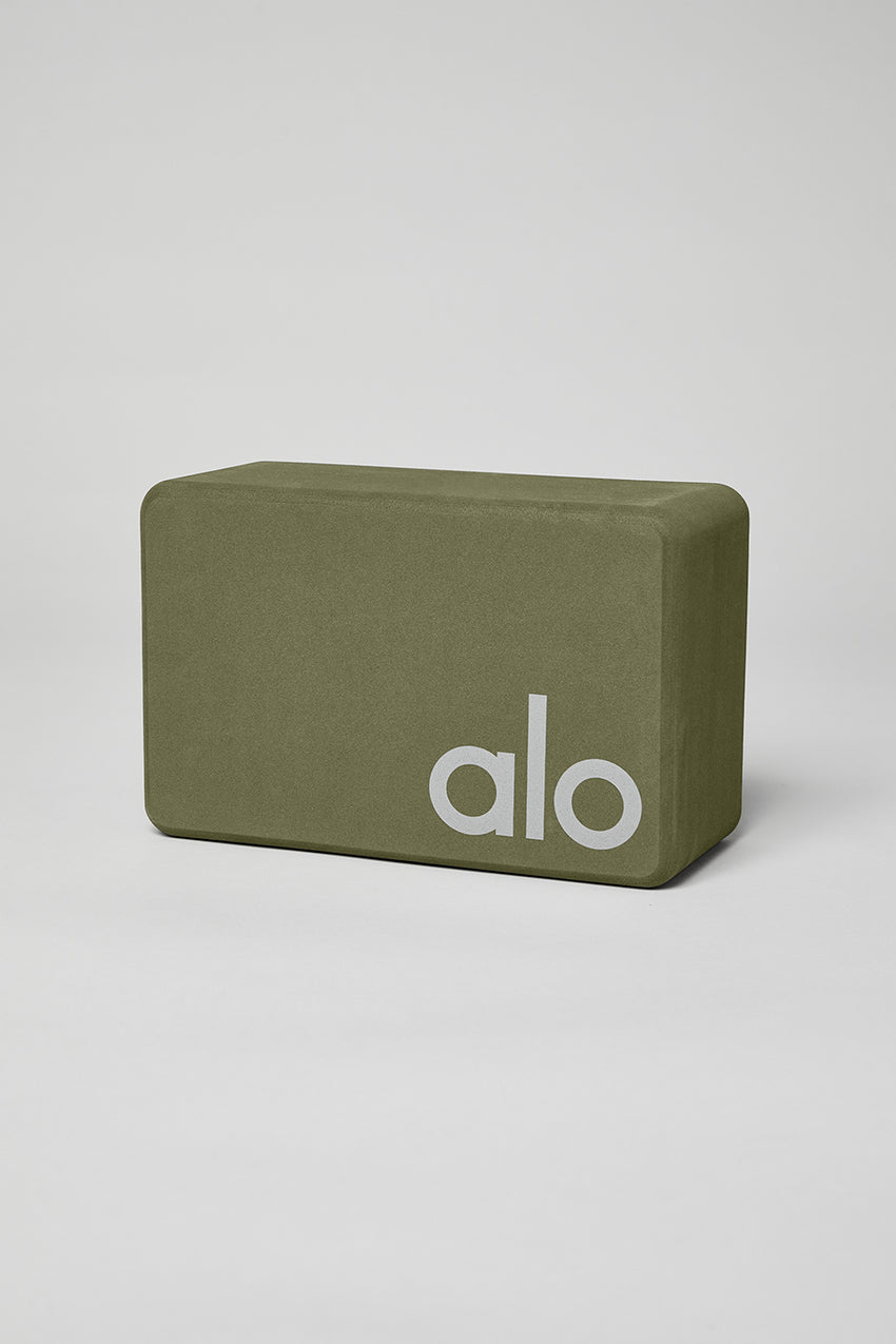 Uplifting Yoga Block - Jungle/Silver