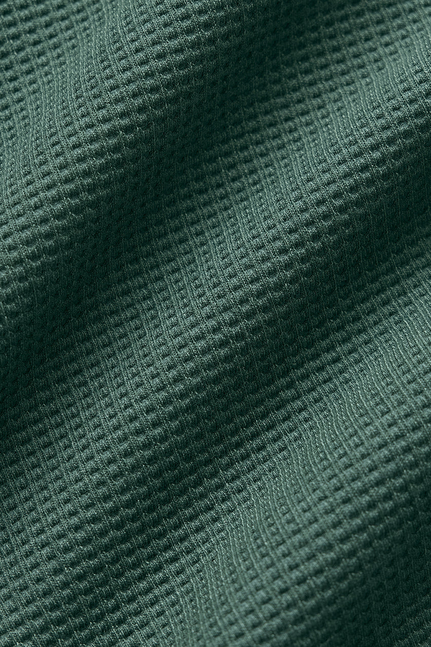 Waffle Lounge Hoodie - Clover Green