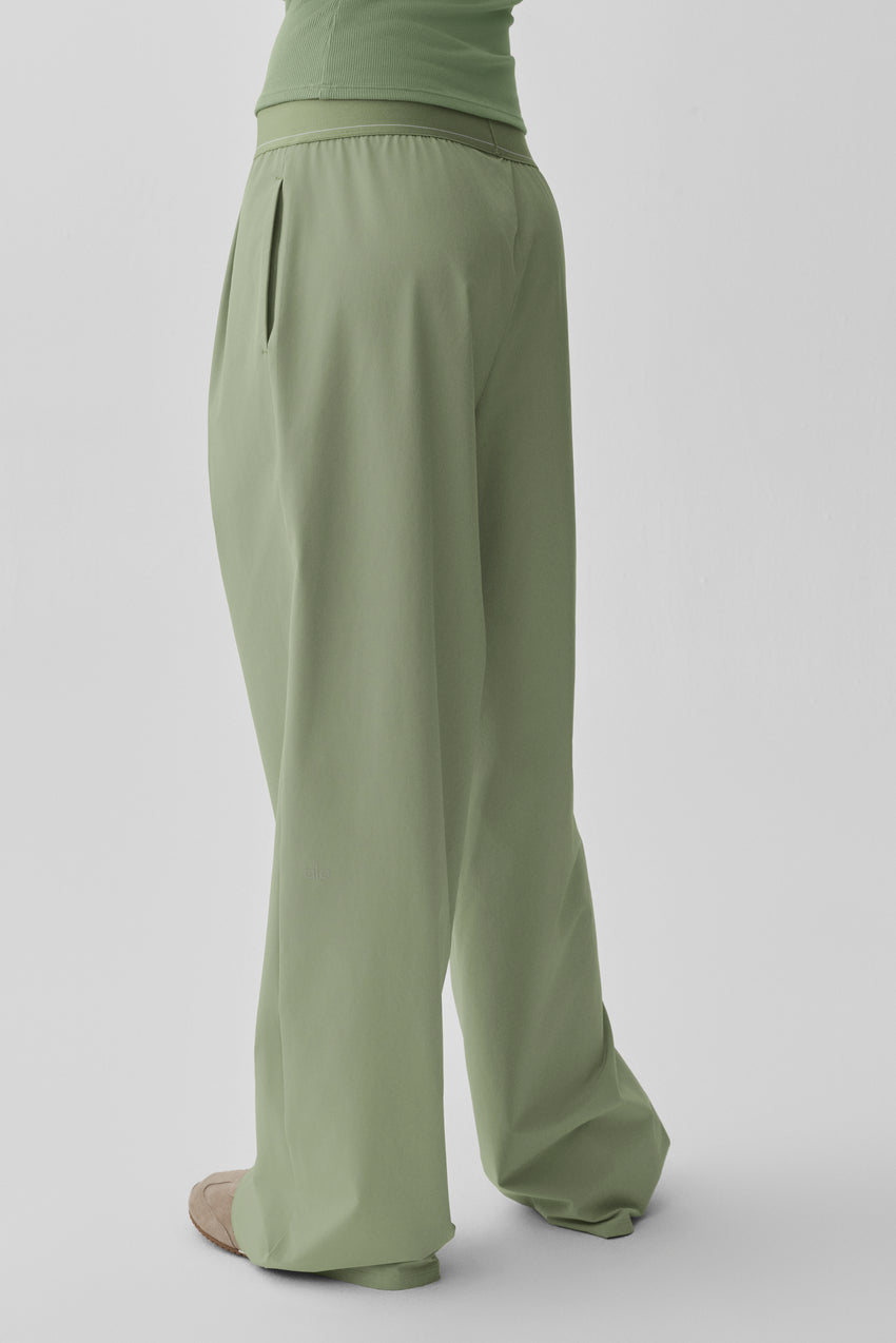 Suit Up Trouser (Long) - Dune Grass