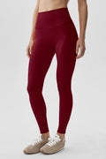 ALO Softsculpt High-Waist 7/8 Legging - Summer Romance Red